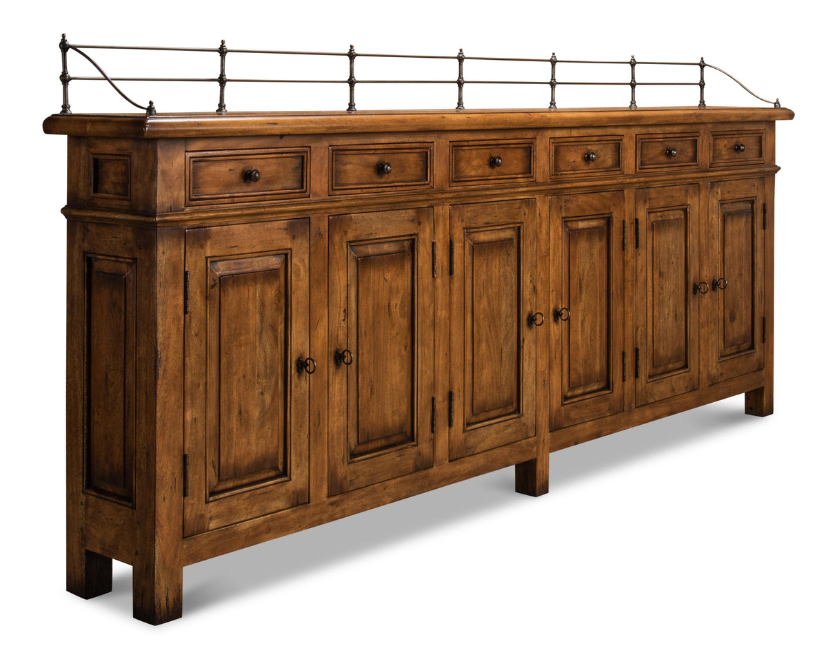 Sarreid Covent Gardens Sideboard  Fruitwood