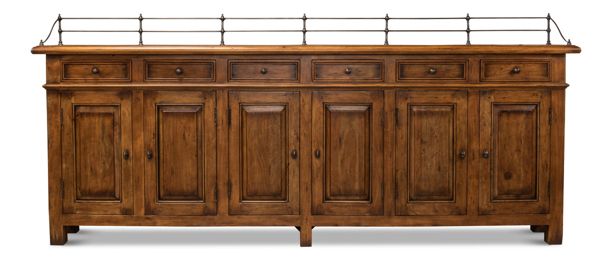 Sarreid Covent Gardens Sideboard  Fruitwood