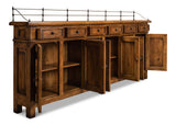 Sarreid Covent Gardens Sideboard  Fruitwood
