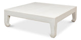 Sarreid Classic Chinese Coffee Table  White
