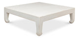 Sarreid Classic Chinese Coffee Table  White