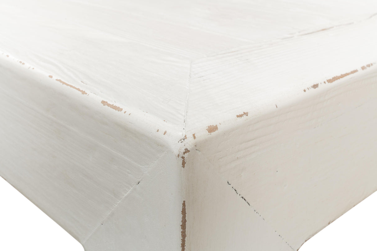 Sarreid Classic Chinese Coffee Table  White