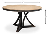 Sarreid Flying Buttress Dining Table Ant. Black