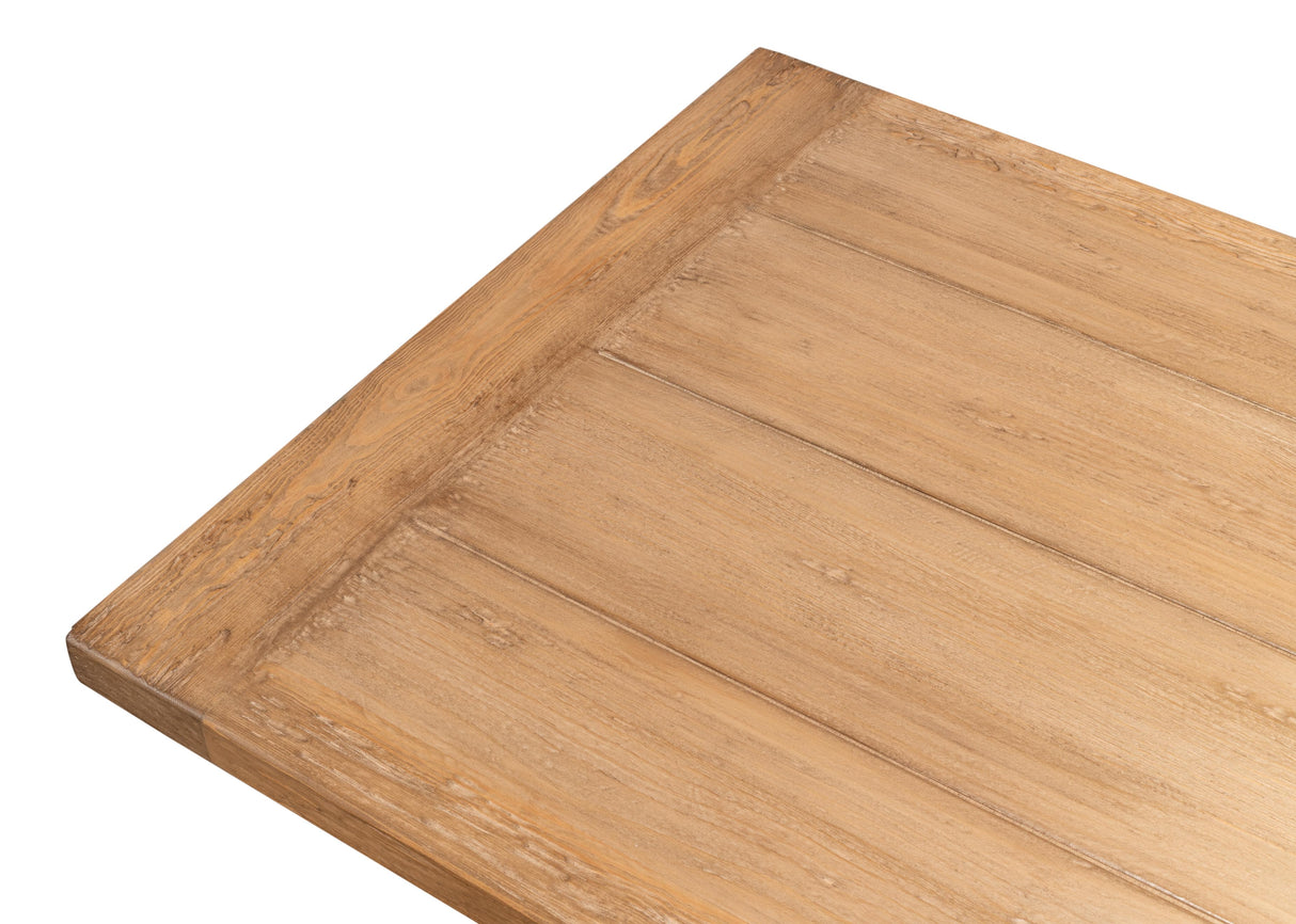 Sarreid Sawhorse Desk  Natural Polished Old Pine