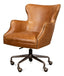 Sarreid Andrew Jackson Desk Chair  Cuba Brown