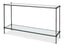 Sarreid Hand Chased Iron Console Tble  Glass Top
