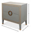 Sarreid Gabriella Night Stand  Storm Grey