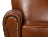 Sarreid Elite French Club Swivel Chair