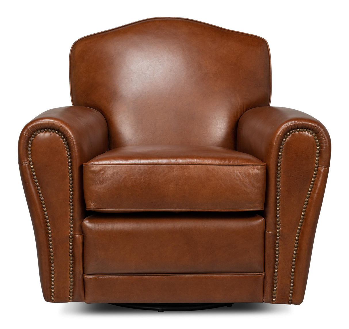 Sarreid Elite French Club Swivel Chair