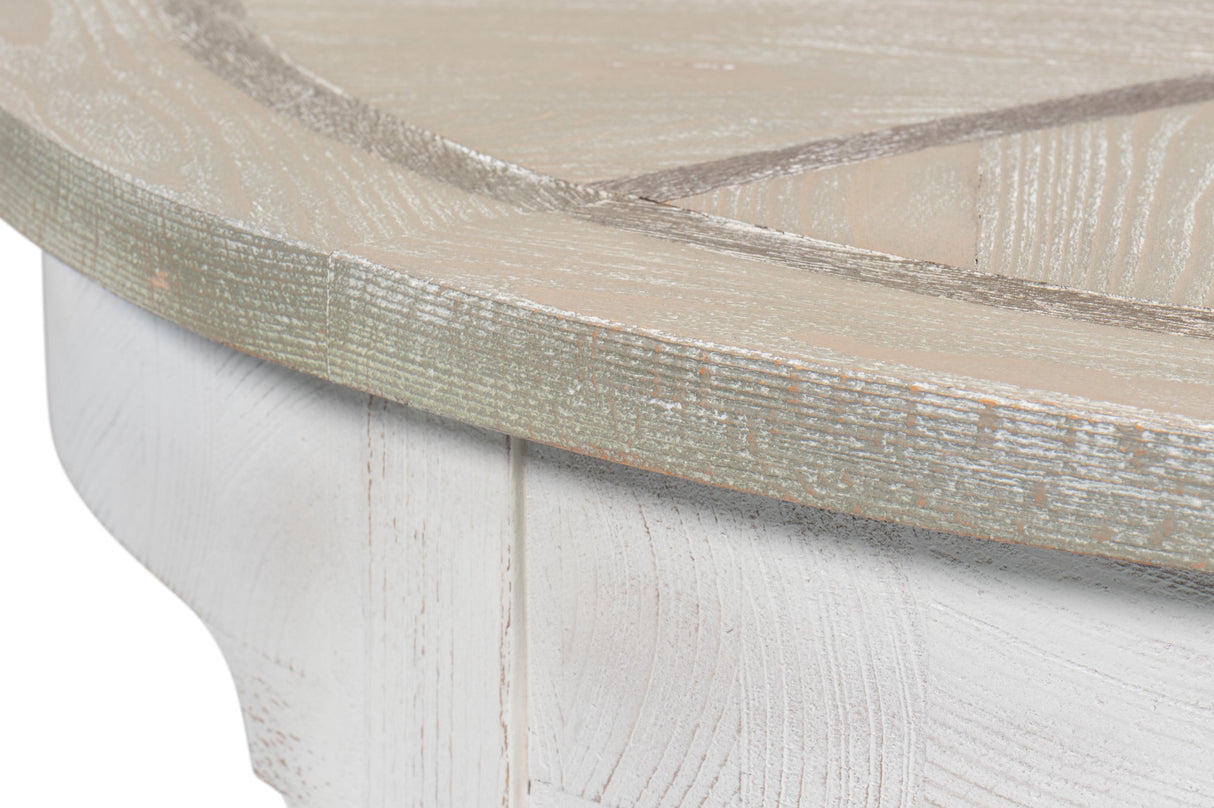 Sarreid Barbera Vineyards Round Coffee Table