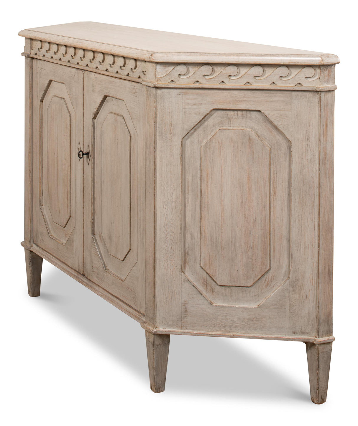 Sarreid Wrenn Credenza  Stone Grey