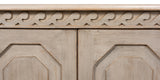 Sarreid Wrenn Credenza  Stone Grey
