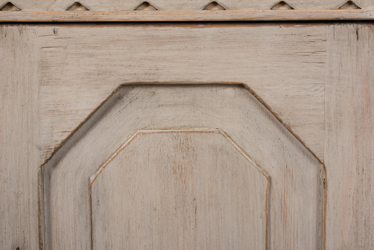 Sarreid Wrenn Credenza  Stone Grey