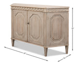 Sarreid Wrenn Credenza  Stone Grey