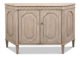 Sarreid Wrenn Credenza  Stone Grey