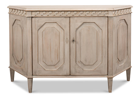Sarreid Wrenn Credenza  Stone Grey