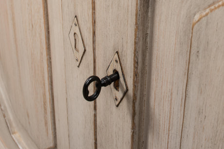 Sarreid Wrenn Credenza  Stone Grey