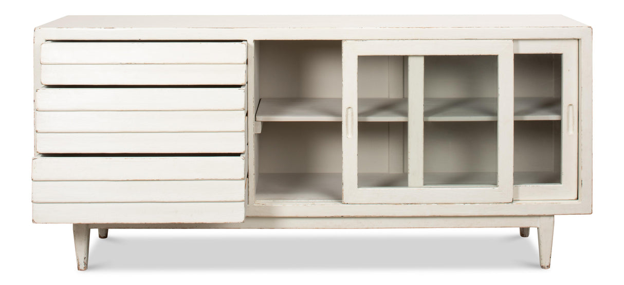 Sarreid Reese Sideboard  Antique White