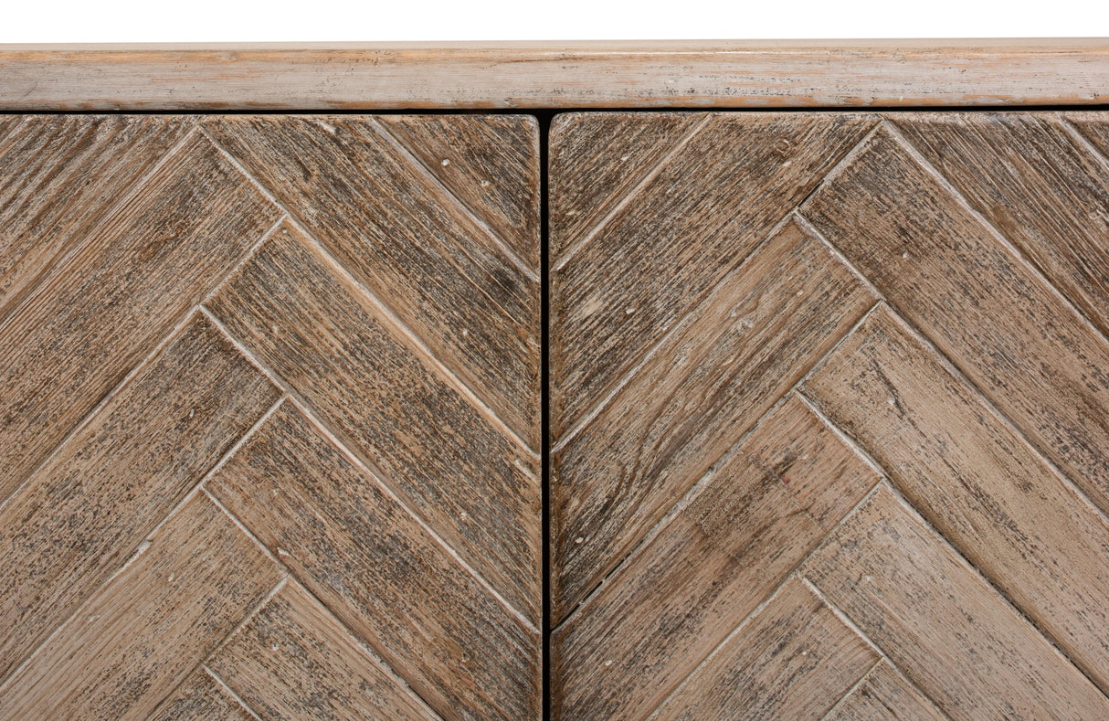 Sarreid Amalia Tv Stand  Stone Grey