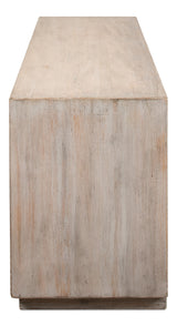 Sarreid Amalia Tv Stand  Stone Grey