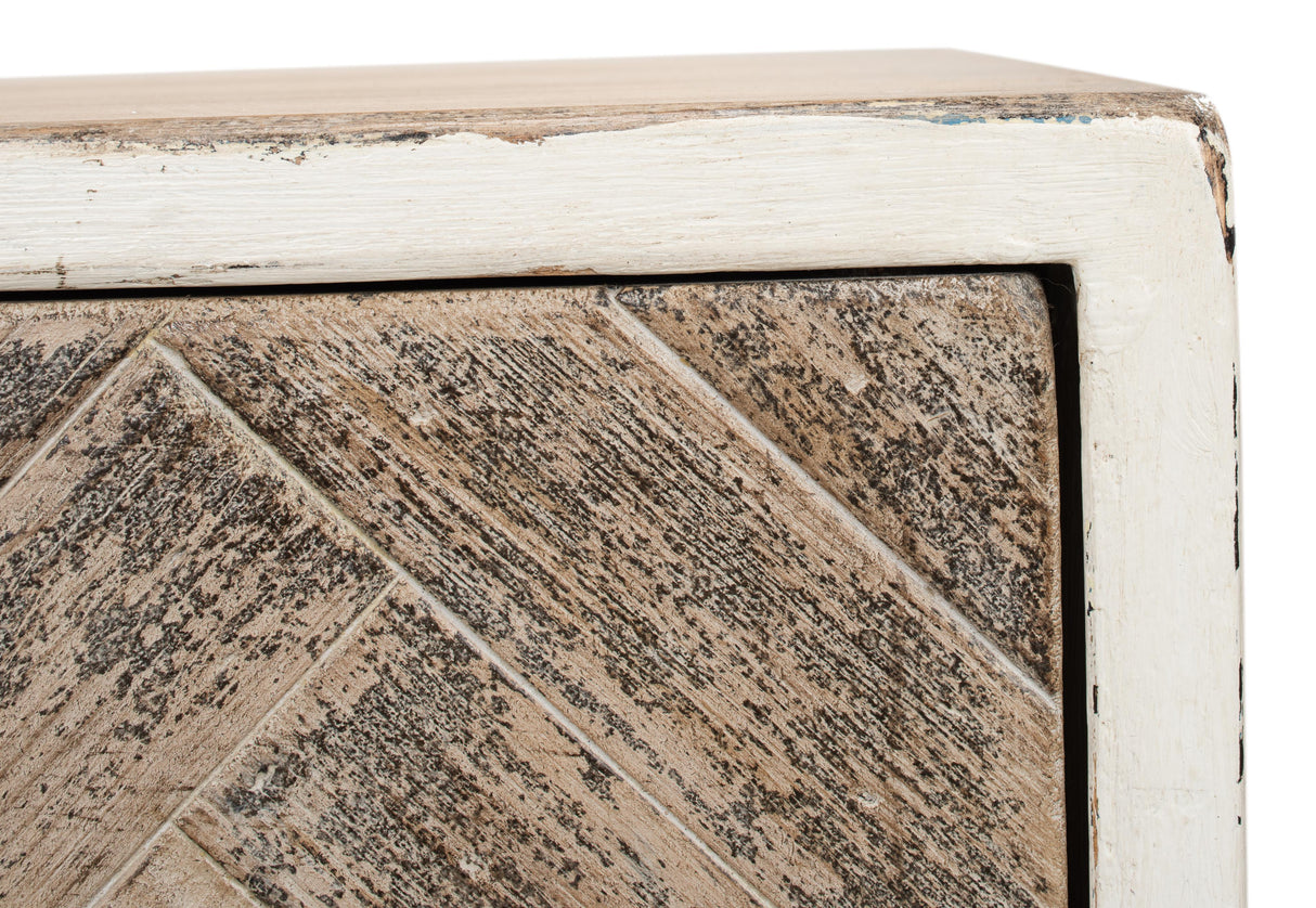 Sarreid Amalia Tv Stand  Antique White