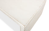 Sarreid Stacked Cocktail Table  Antique White
