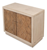 Sarreid Argyle Sideboard  2 Doors  Stone Grey