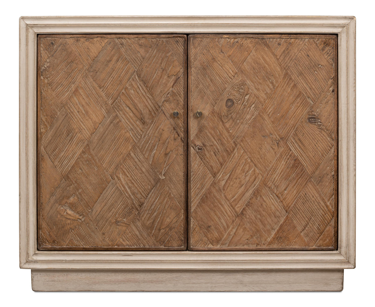 Sarreid Argyle Sideboard  2 Doors  Stone Grey