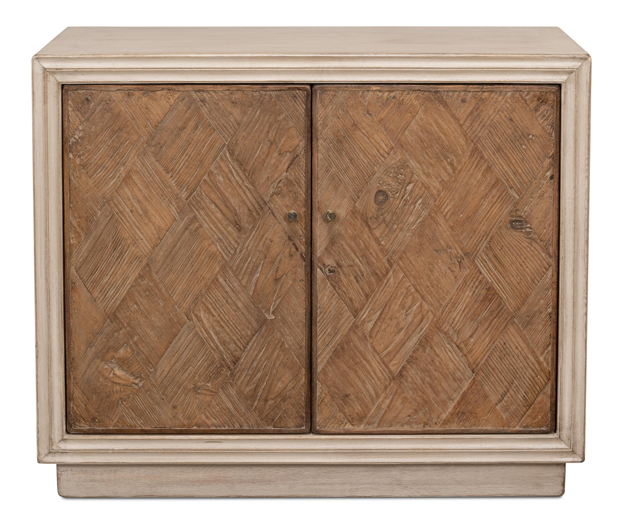 Sarreid Argyle Sideboard  2 Doors  Stone Grey