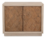 Sarreid Argyle Sideboard  2 Doors  Stone Grey