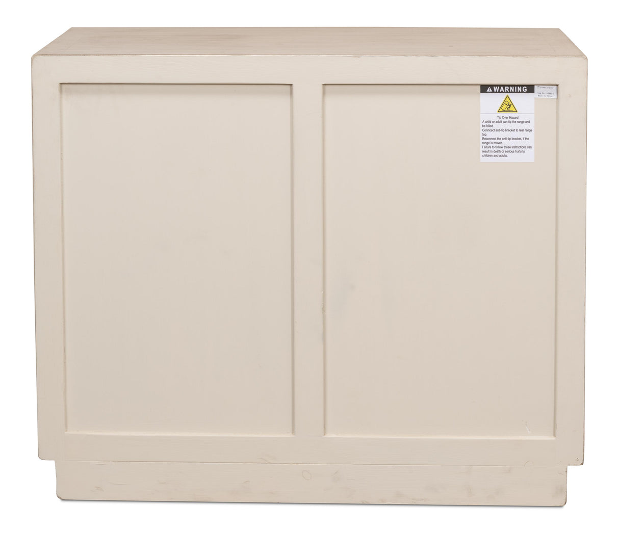 Sarreid Argyle Sideboard  2 Doors  Stone Grey