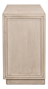 Sarreid Argyle Sideboard  2 Doors  Stone Grey