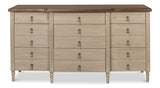 Sarreid Asher 9 Drawer Sideboard