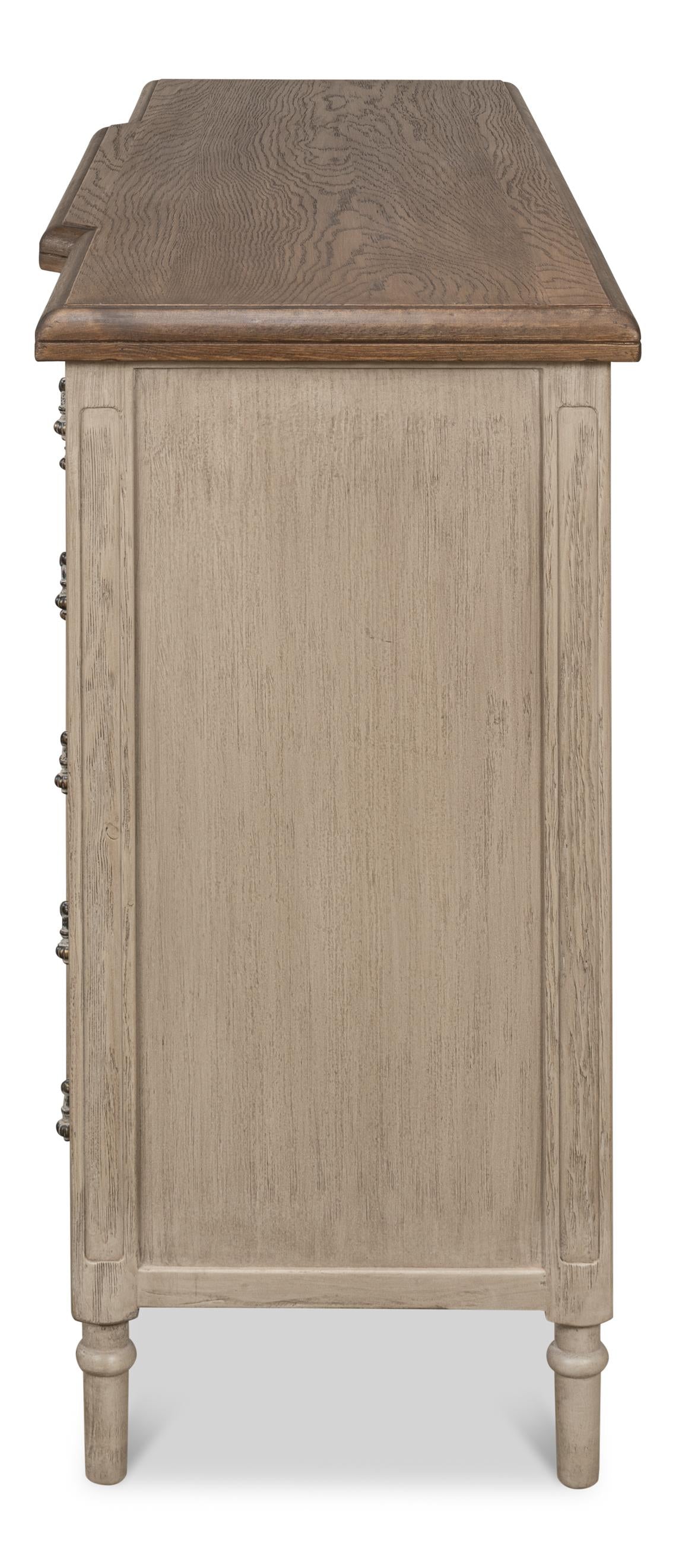 Sarreid Asher 9 Drawer Sideboard