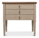 Sarreid Asher 3 Drawer Commode