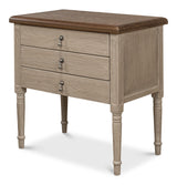 Sarreid Asher 3 Drawer Commode