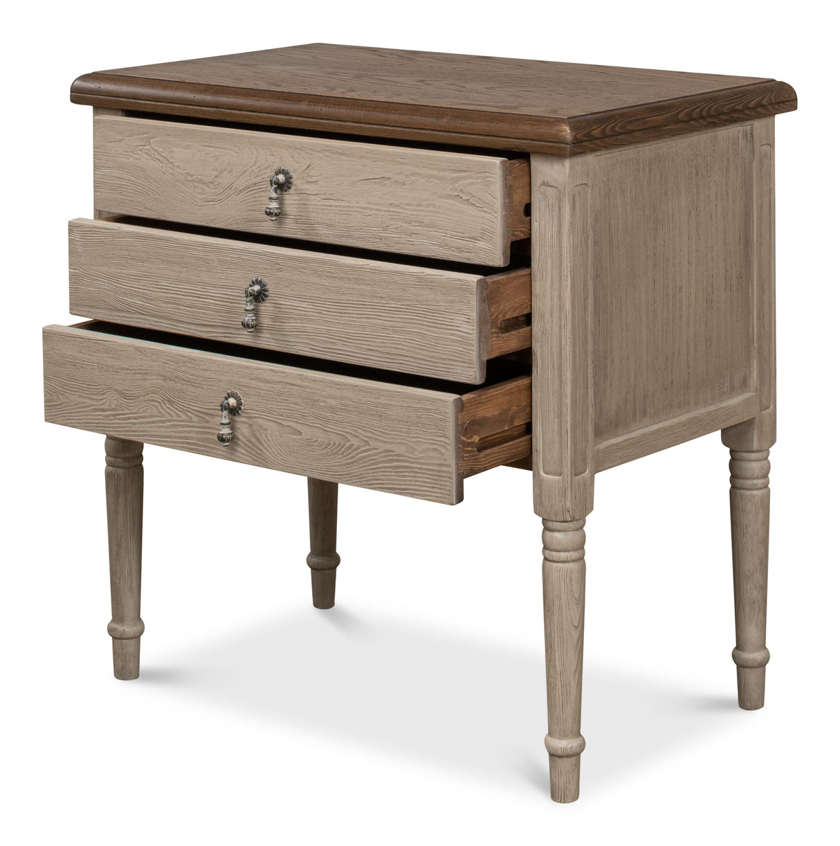 Sarreid Asher 3 Drawer Commode