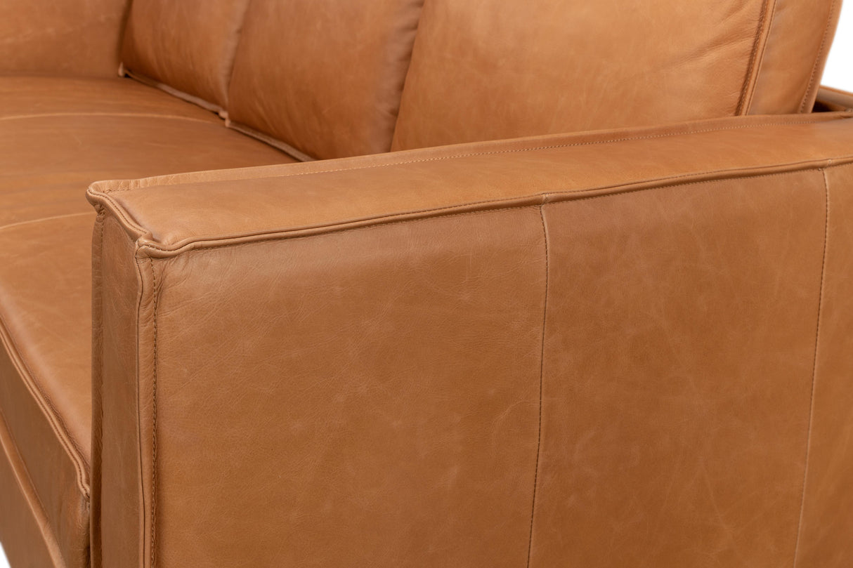 Sarreid Esprit Leather Sofa