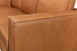Sarreid Esprit Leather Sofa