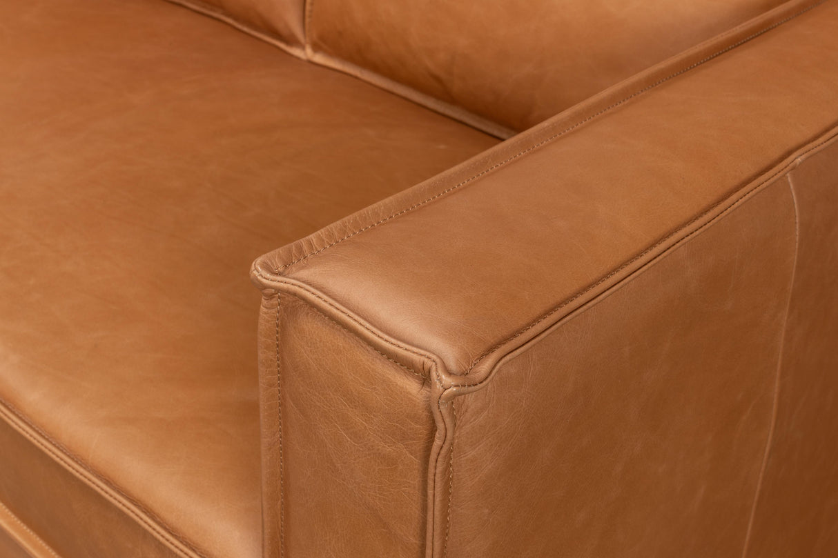 Sarreid Esprit Leather Sofa