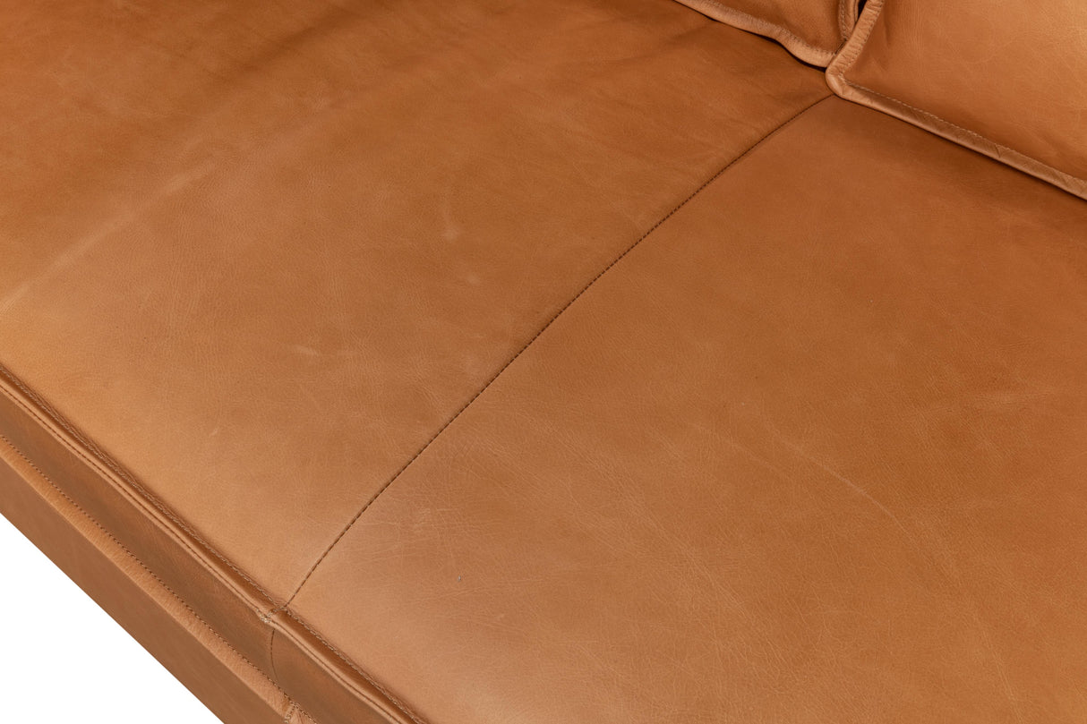 Sarreid Esprit Leather Sofa