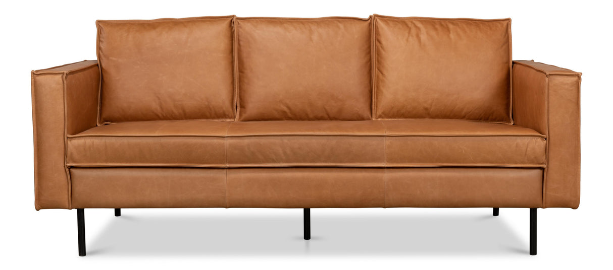 Sarreid Esprit Leather Sofa