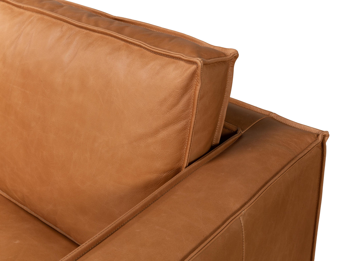 Sarreid Esprit Leather Sofa