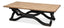 Sarreid Wavy Coffee Table  Antique Black
