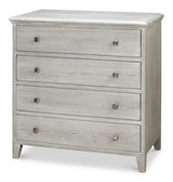 Sarreid Burton Commode  Moonskin