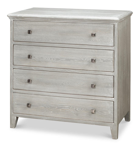 Sarreid Burton Commode  Moonskin