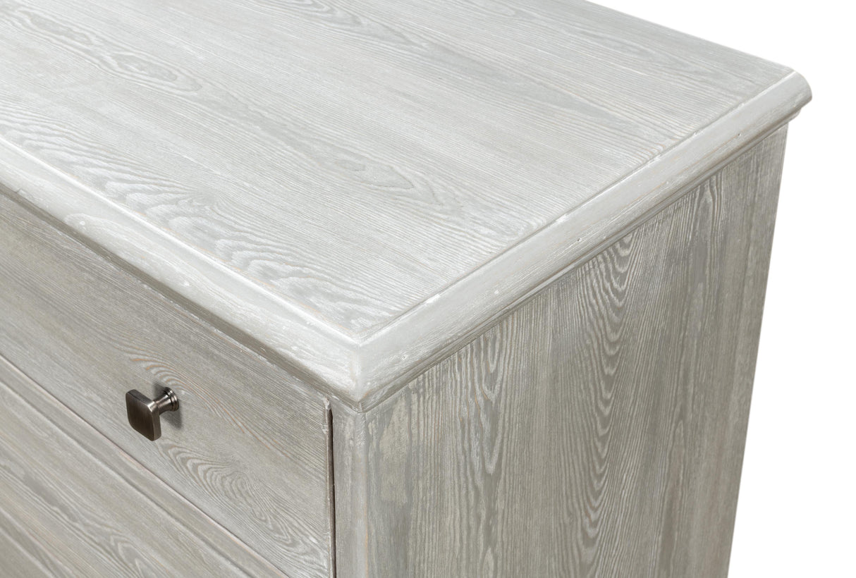 Sarreid Burton Commode  Moonskin