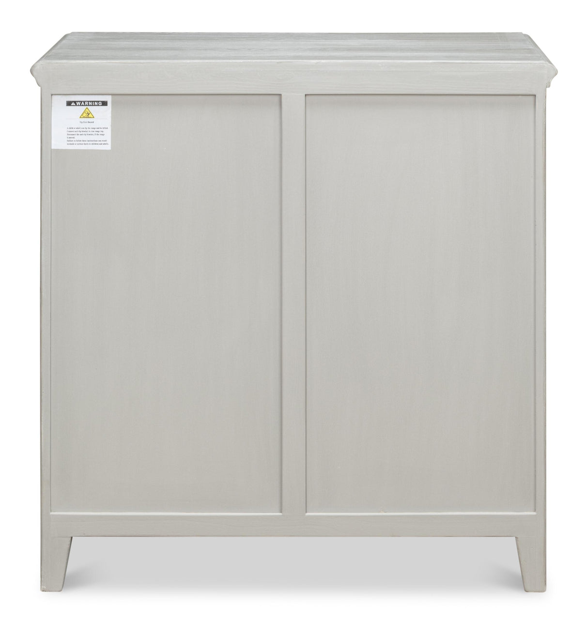 Sarreid Burton Commode  Moonskin