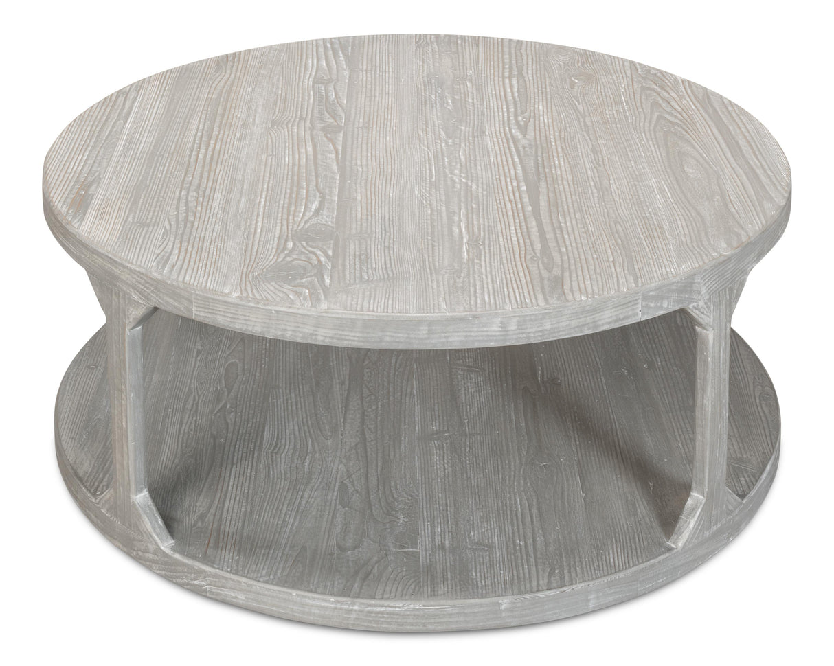 Sarreid Devon Coffee Table  Moonskin Grey