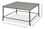Sarreid Shagreen Square Coffee Table  Storm Grey